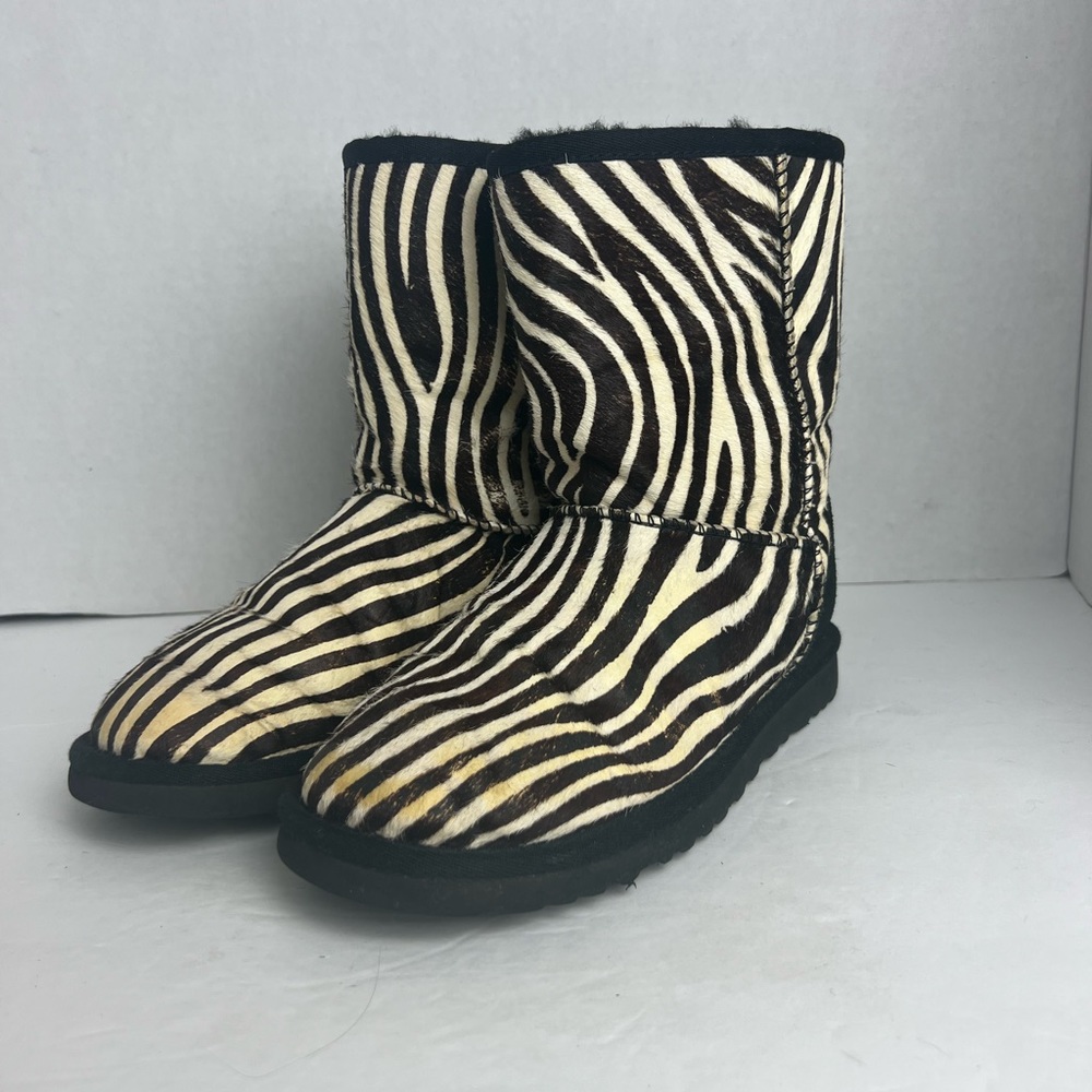 uggs zebra print boots